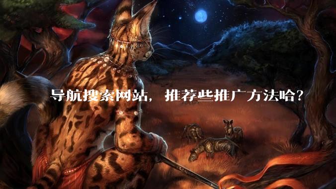 导航搜索网站，推荐些推广方法哈？